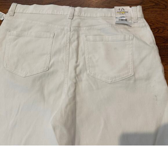 Gloria Vanderbilt Amanda Boot Cut Jeans – White | Women’s Size 16 NWT - Picture 4 of 11